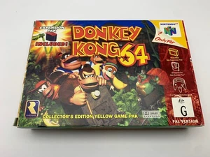 Donkey Kong 64: Collectors Edition Yellow Game Pak(N64, 1999) - Picture 1 of 19