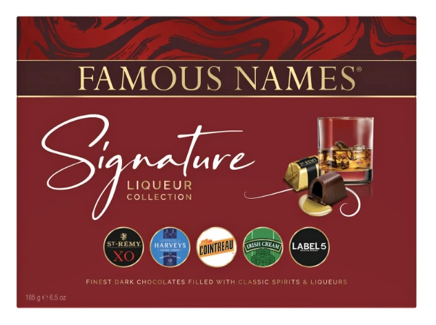 Famous Names Signature Chocolate Liqueur Collection 185g - Image 1 of 1