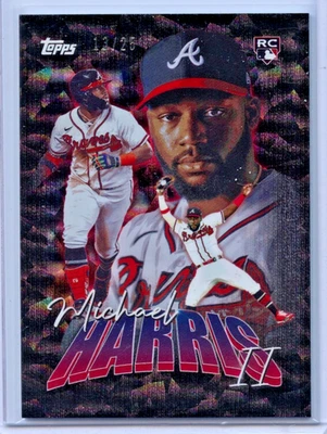 2023 Topps Xpectations Michael Harris II /25 Xtra-Large SP Insert Rookie RC ATL - Image 1 of 2