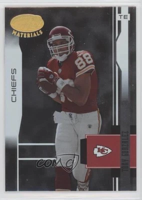 2003 Leaf Certified Materials Tony Gonzalez #63 HOF - Image 1 of 2