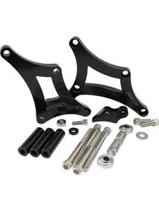 Aeroflow Low Mount Billet Alternator Bracket For Torana V8 Black (AF64-4035BLK) - Picture 1 of 12