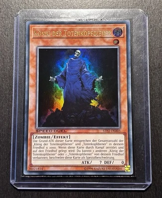 Yu-Gi-Oh! König Der Totenkopfdiener STP2 Ultra Rare Near Mint - Bild 1 von 4
