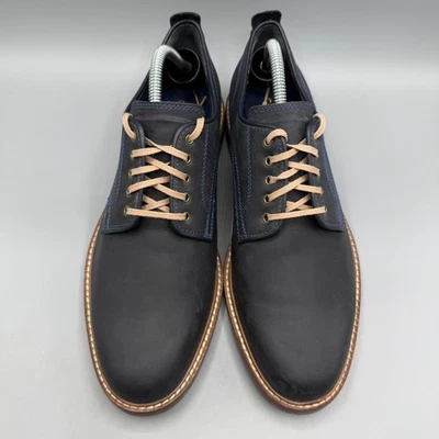 Мужские дерби Cole Haan Tyler Grand с плоским носком цвет морской синий размер 9,5 М - Изображение 1 из 4