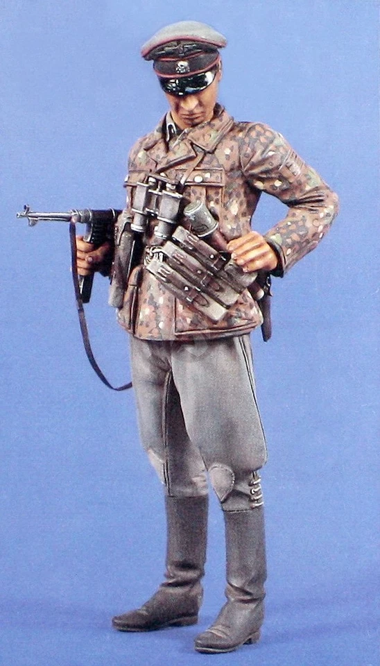 Verlinden 120mm (1/16) SS-Obersturmfuhrer German SS Cavalry Brigade Officer 640 - Image 1 of 1