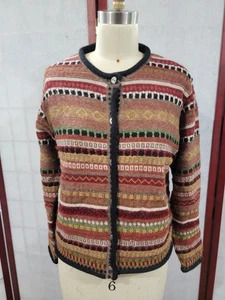 Alpaka 111 Damen Swtr Baby Alpaka Streifen Langarm Gr. M - Bild 1 von 11