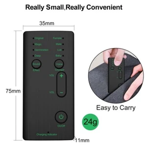 Voice Changer Device 7 Sound Changes for PS4 Xbox Computer PC Phone Tablet Kids - Picture 1 of 13