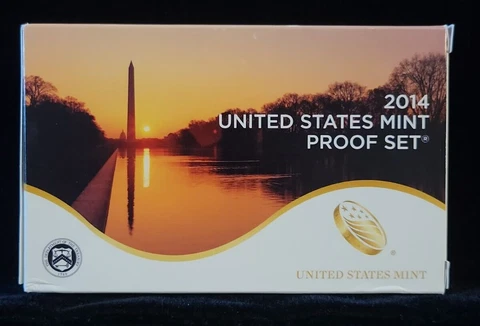 2014-S US Mint Proof Set | Beautiful Set | Box & COA | Uncirculated Cover