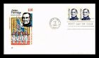US COVER ALDEN PARTRIDGE 11C GREAT AMERICANS FDC HOUSE OF FARNAM CACHET