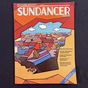 Vintage Hughes Airwest Sundancer Inflight Magazine March 1980 Grand Canyon - Picture 1 of 12