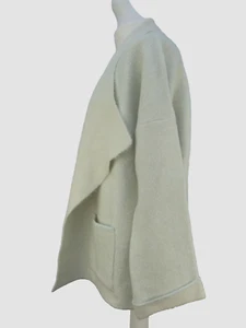 Zara Wool Coat Cardigan Size M Ref 1822 801 - Picture 1 of 6