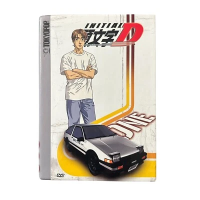 Initial D Volumes 5 DVD Out of Print RARE Tokyo Pop Collection + Card + Decal - Image 1 of 4