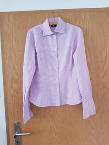 Bogner Hemdbluse Rosa Karierte Bluse Gr, 40 Passt Bei 38 - Bild 1 von 4