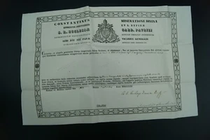 † TARJETA CERTIFICADO DE AUTENTICIDAD y.1861. PATRIZI PEDRO, ANDREW APÓSTOLES DOC. RELIQUIAS RELICARIAS ITALIA † - Imagen 1 de 14
