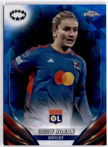 Lindsey Horan 2023-24 Topps Chrome Sapphire Women's Image Variation #26 Lyon - Bild 1 von 2