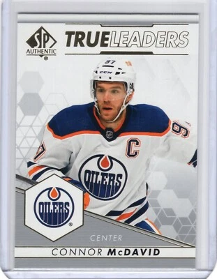 2022-23 SP Authentic True Leaders #TL-9 Connor McDavid - Image 1 of 2