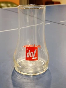 Vintage 7up The Uncola Upside Down Trinkglas  - Bild 1 von 2