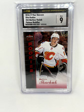 2016-17 Fleer Showcase Ultra Rookies Platinum Medallion #U3 Matthew Tkachuk /99