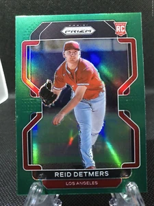 Panini Prizm Reid Detmers 2022 novato RC #133 verde Prizm ángulos paralelos - Imagen 1 de 2