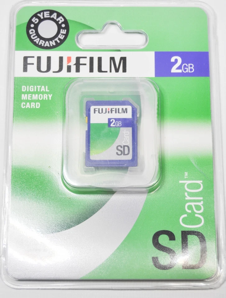 Fujifilm SD 2GB Digital Memory Card - Image 1 of 2