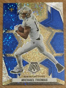 2022 Panini Mosaic MICHAEL THOMAS Blue Sparkle Prizm SP #217 New Orleans Saints - Picture 1 of 3