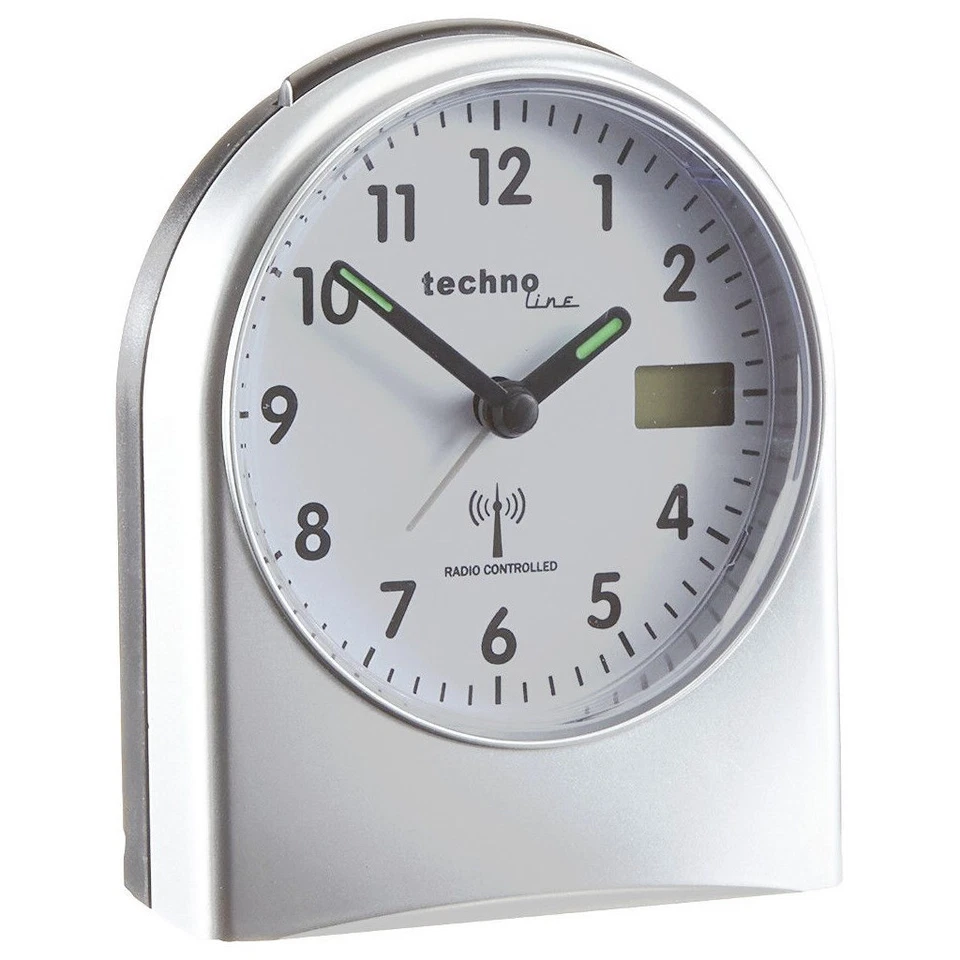 Technoline WT 755 Funkwecker - Silber