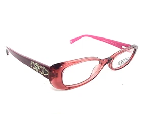 New COACH HC 6016 Saige 5054 Rx Pink 46mm Girl Junior Eyeglasses Frames - Picture 1 of 6