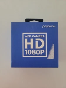 PAPALOOK PA452 1080P Full HD PC Skype USB Web Camera with Microphone.Silver - Picture 1 of 6