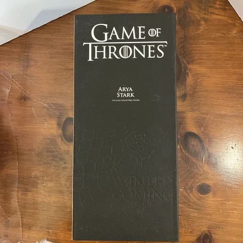 1/6 Three Zero Game of Thrones Arya Stark First Release with Custom Stand Cover