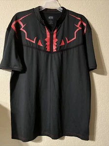 T-shirt Disney Parks Star Wars Galaxy’s Edge Sith Crest Black Adult Size M - Picture 1 of 9