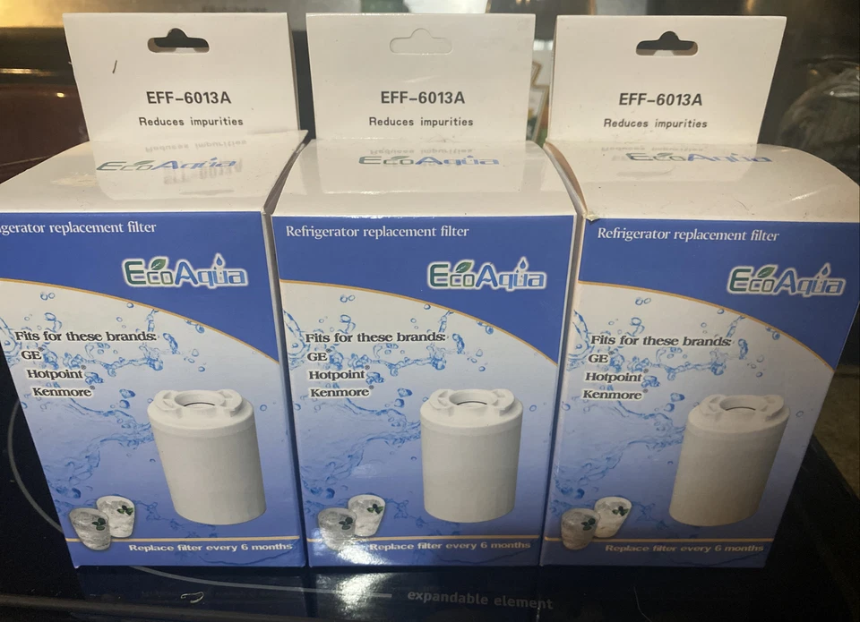 Ecoaqua Eff-6013A GE Smartwater Mwf Hwf Wf287 Comparable Water Filter
