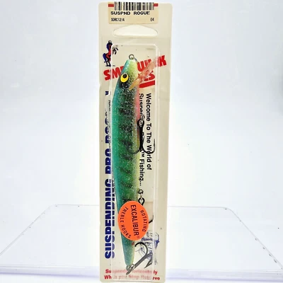 Smithwick 1992 de colección 1/2 OZ suspensión Pro Rogue 5 1/2" SDRC1214 percha brillante Foto 1 de 4