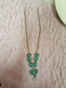 Collana civetta anni 70  lung. cm. 46  Necklace vintage (V3) ^ - Picture 1 of 4