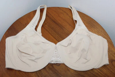 WACOAL SOFT EMBRACE FULL COVERAGE UNDERWIRE BRA UNPADDED SAND BEIGE SIZE 40D - Image 1 of 4