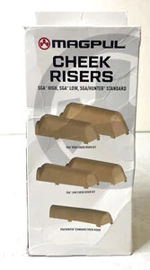 Magpul SGA/Hunter Low Cheek Riser 2-Piece Kit, Flat Dark Earth, MAG563 - Picture 1 of 6