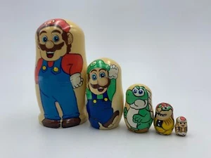 Made in Ukraine 4,7" Cartoon Nestpuppe handbemalt Matroschka Puppe - Bild 1 von 5
