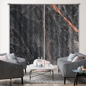 3D Marble Cracks K2234 Window Photo Curtain Printing Fabric Panda 2023 - Picture 1 of 7