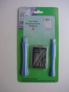Battery for Apple iPOD 3th Generation iPOD 20GB M9244LL/A 550mAh 3.7V 616-0159 - Photo 1/1