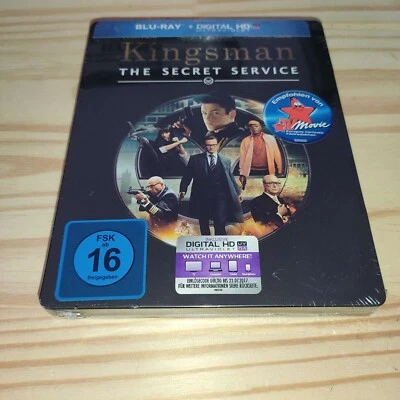 Kingsman: The Secret Service STEELBOOK [Blu-Ray] - French Included - New - Image 1 of 2