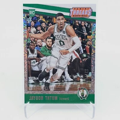 JAYSON TATUM 2017-18 Panini Threads Dazzle /199 🔥 ROOKIE RC - Image 1 of 2
