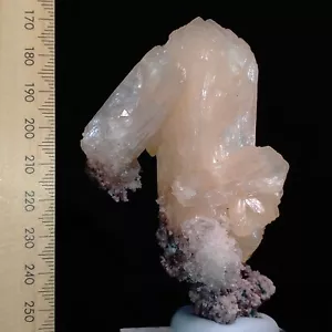 Stilbite Zeolite bowtie twinned natural crystal cluster mineral specimen 602ct - Bild 1 von 7