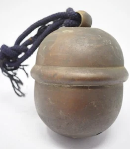 Japanese Shinto Bell Suzu Religious Temple Bell Original from Japan 1006D13 - Picture 1 of 10