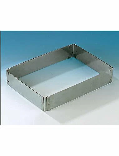 Fm Professional 8701.0 Ghiera Rettangolare, Acciaio, Argento, 28x19x5.6 cm (Y3g) - Immagine 1 di 1