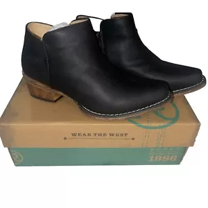 Botines Roper Sofía vintage de cuero sintético negro para mujer - talla 7 EE. UU. - nuevos en caja - Imagen 1 de 8