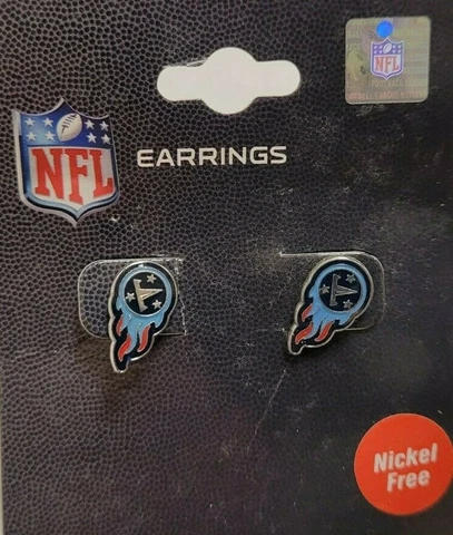 NFL Tennessee Titans Team Earrings, NEW (Post) Cover
