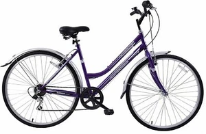 Women's Professional Metropolitan 700c Wheel 19" Purple Hybrid City Bike Bicycle - Picture 1 of 8