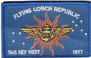 NAS KEY WEST FLYING CONCH REPUBLIC SHOULDER PATCH - Picture 1 of 1