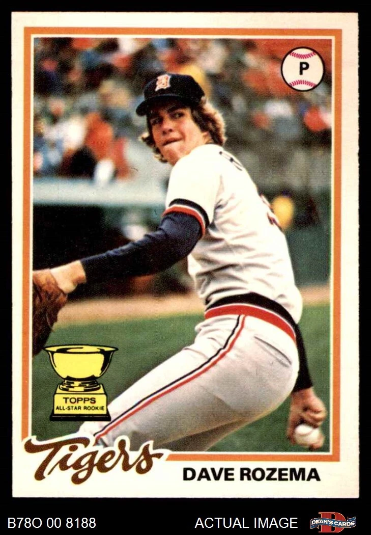 1978 O-Pee-Chee #38 Dave Rozema Tigers 7 - NM