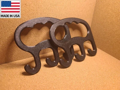 Упаковка из 2 продуктовая сумка держатель - эргономичный - жесткий - PETG - сделано в США - Изображение 1 из 4