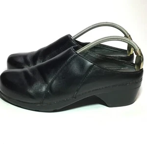 Mulas de cuero para mujer Dansko negras talla 42EU 11,5 US ¡Excelente! - Imagen 1 de 8