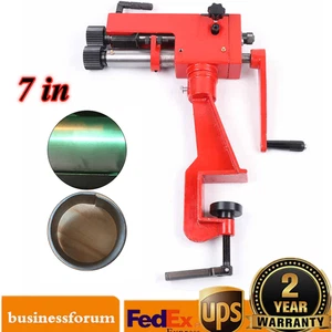 Rodillo de cuentas de 7 pulgadas para formar chapa de acero doblador rodillo de cuentas antigua herramienta manual - Imagen 1 de 12